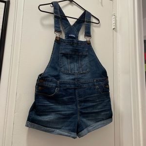 Denim overalls junior size 13
